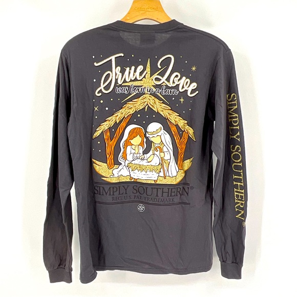 Simply Southern Long SleeveTshirt Size Small H11 - Picture 1 of 3